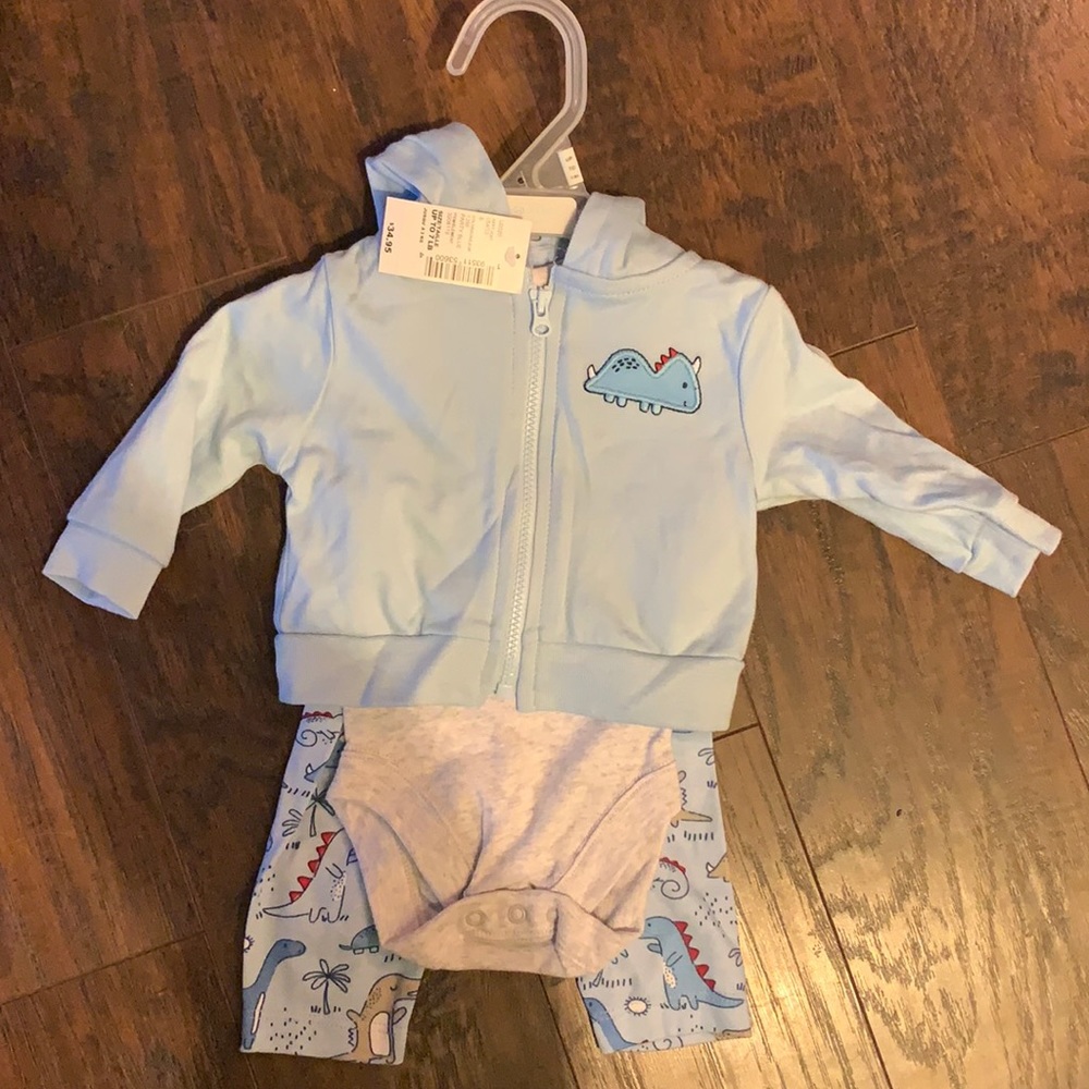 NWT BABY THREE PIECE SET